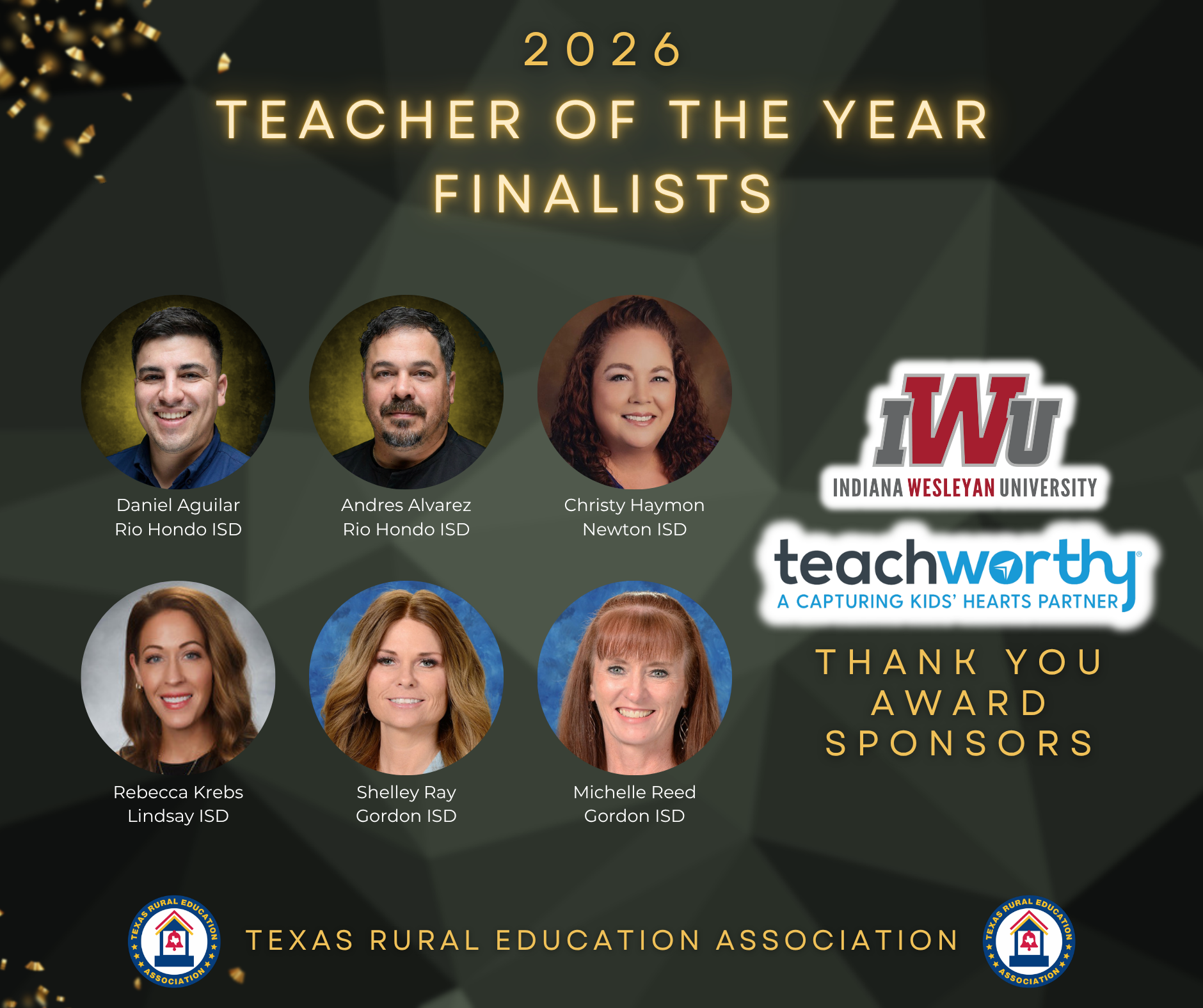 2026 Teacher of the Year Finalists 2026 Teacher of the Year Finalists