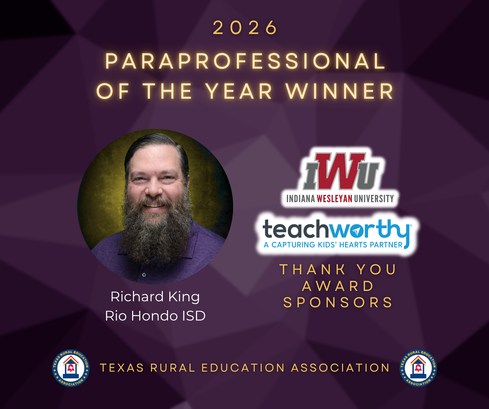 2026 Paraprofessional of The Year